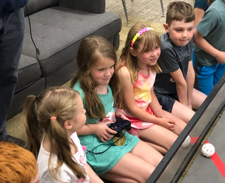 Belle Plaine Community School District Robotics Team Visits